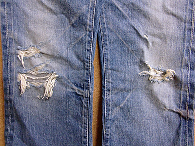 膝のダメージ残しリペアでお直しした事例